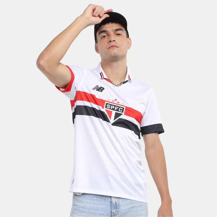 Camisola São Paulo branca Home 2024/2025