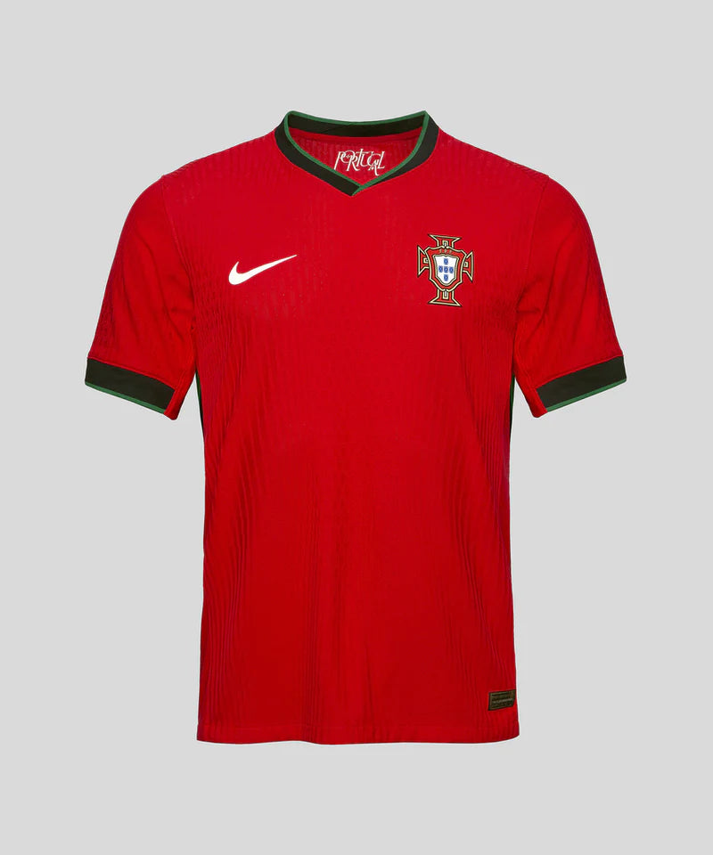 Camisola Portugal vermelha home Euro 2024
