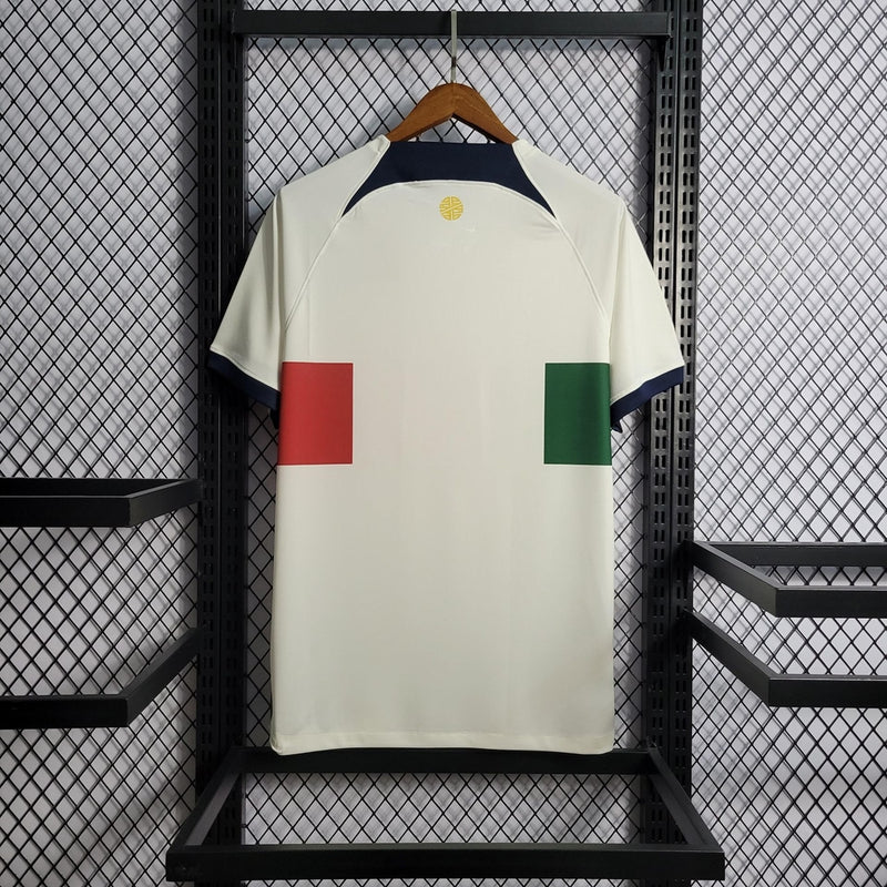 Camisola Portugal Branca Away 2022/23