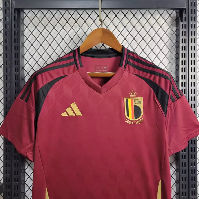 Camisola Bélgica Home Euro 2024