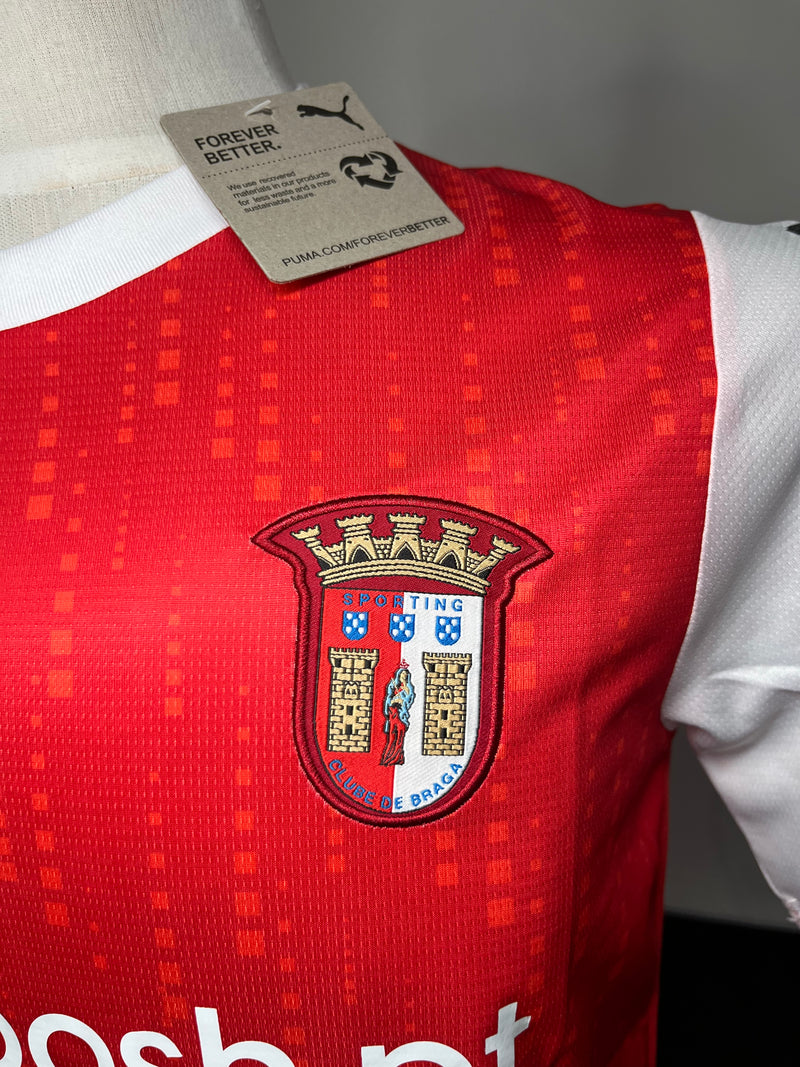 Camisola Braga Vermelha 2023/24 Home