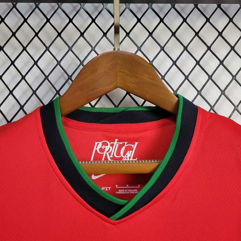 Camisola Portugal vermelha Home Euro 2024/25 FEMININA