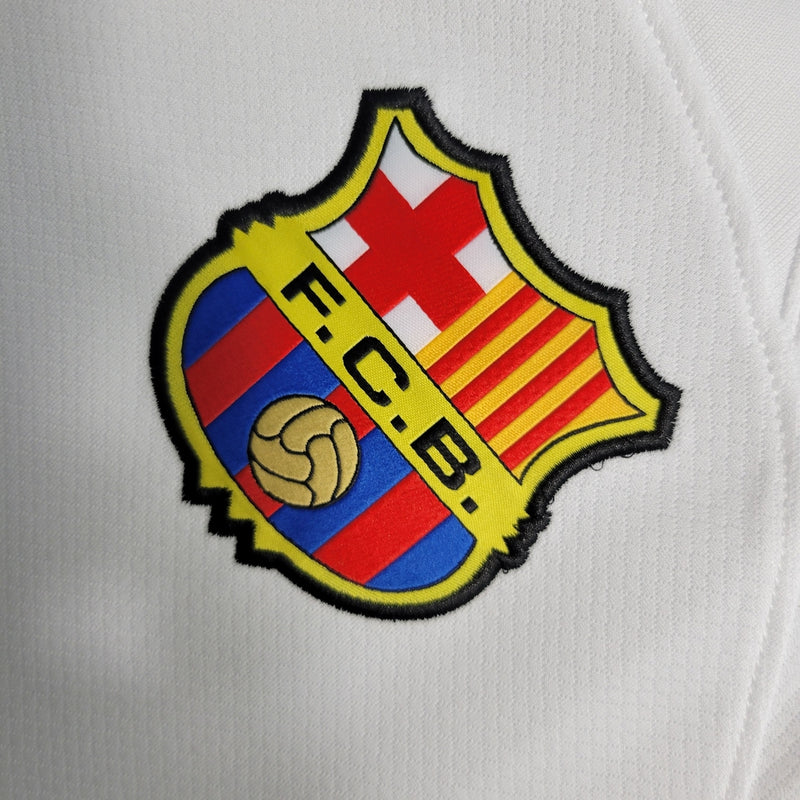 Camisola Barcelona branca Away 2023/24