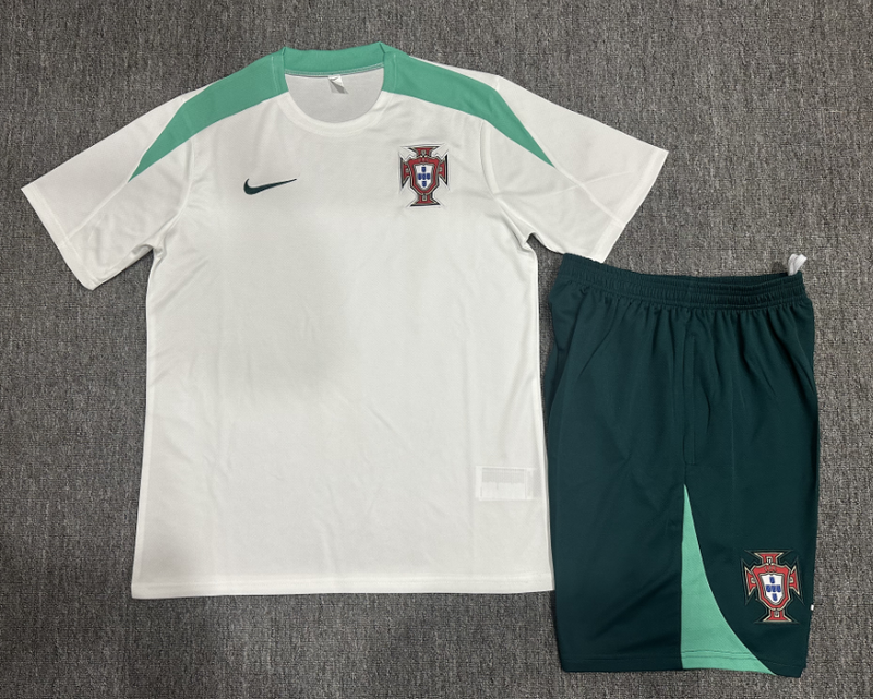 Conjunto infantil Portugal branco 2024/25