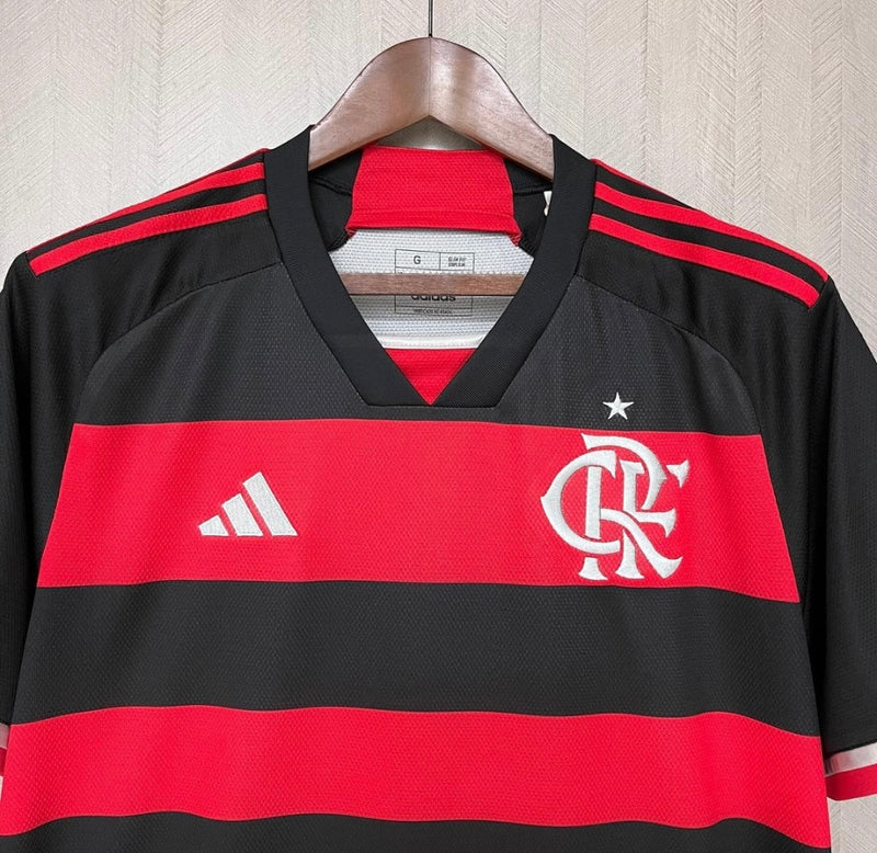 Camisola Flamengo Vermelha Home 2024/25