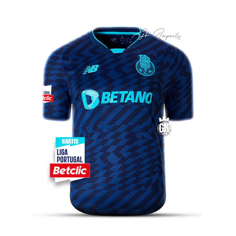 Camisola alternativa azul terceiro equipamento 2024/25