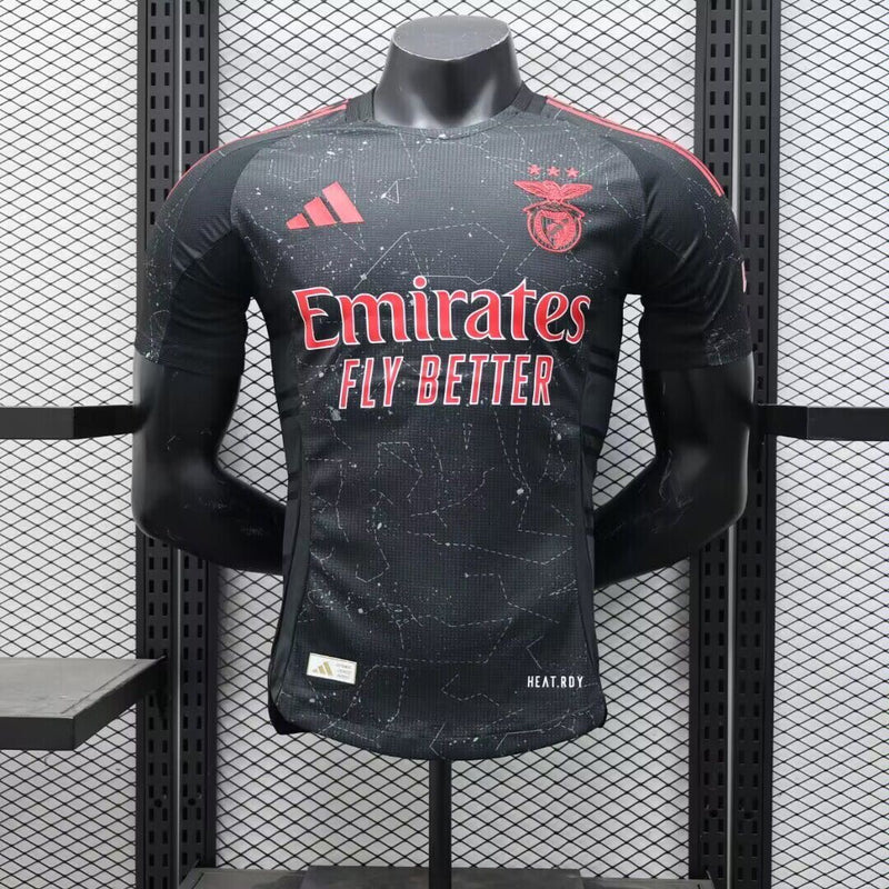 Camisola Benfica Away preta 2024/25 - PLAYER