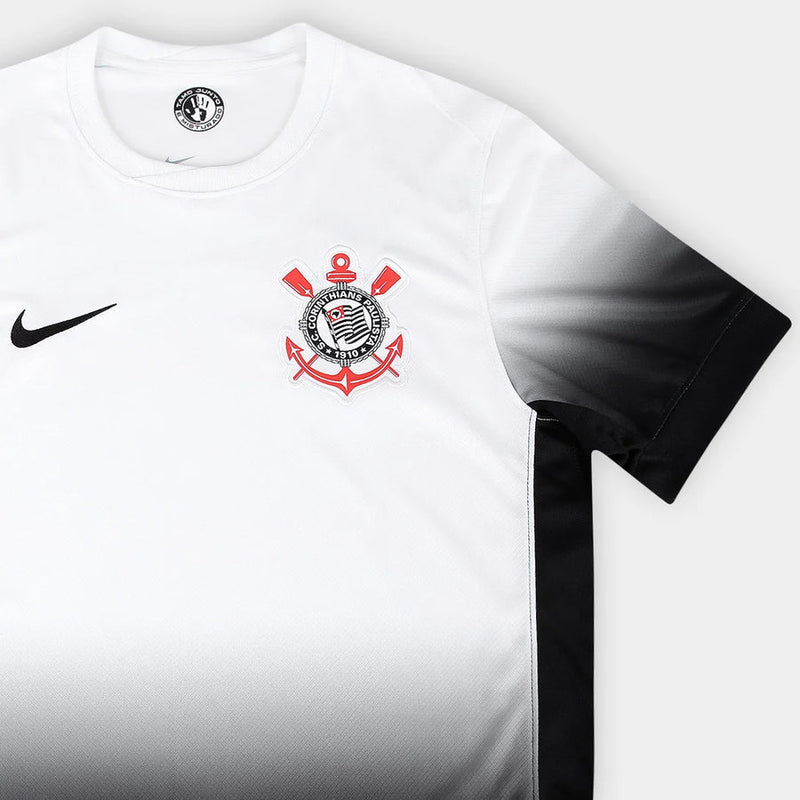 Camisola Corinthians branco Home 2024/25