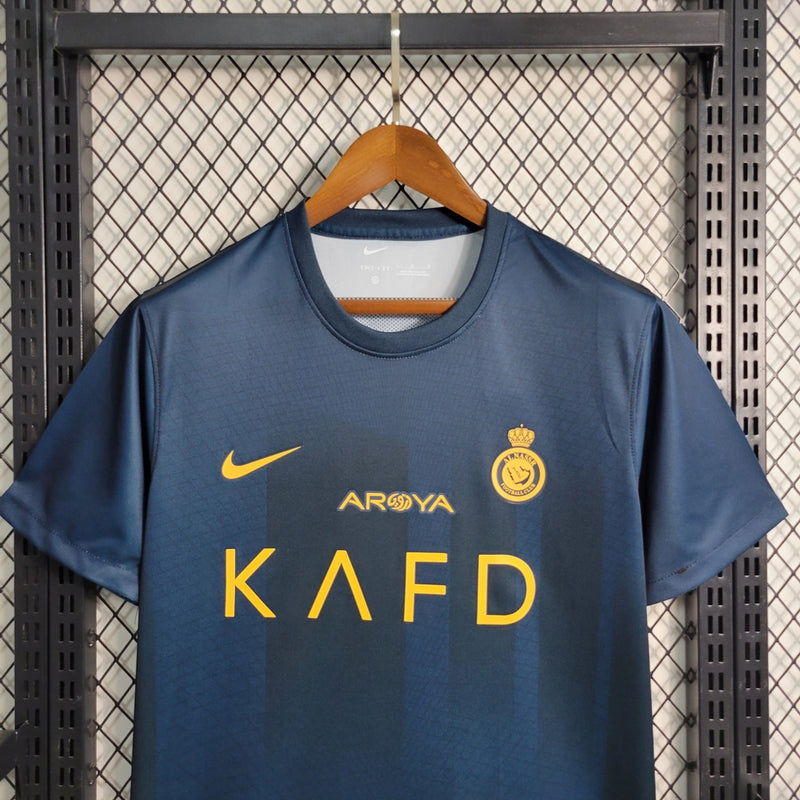 Camisola Al Nassr azul Away 2023/24