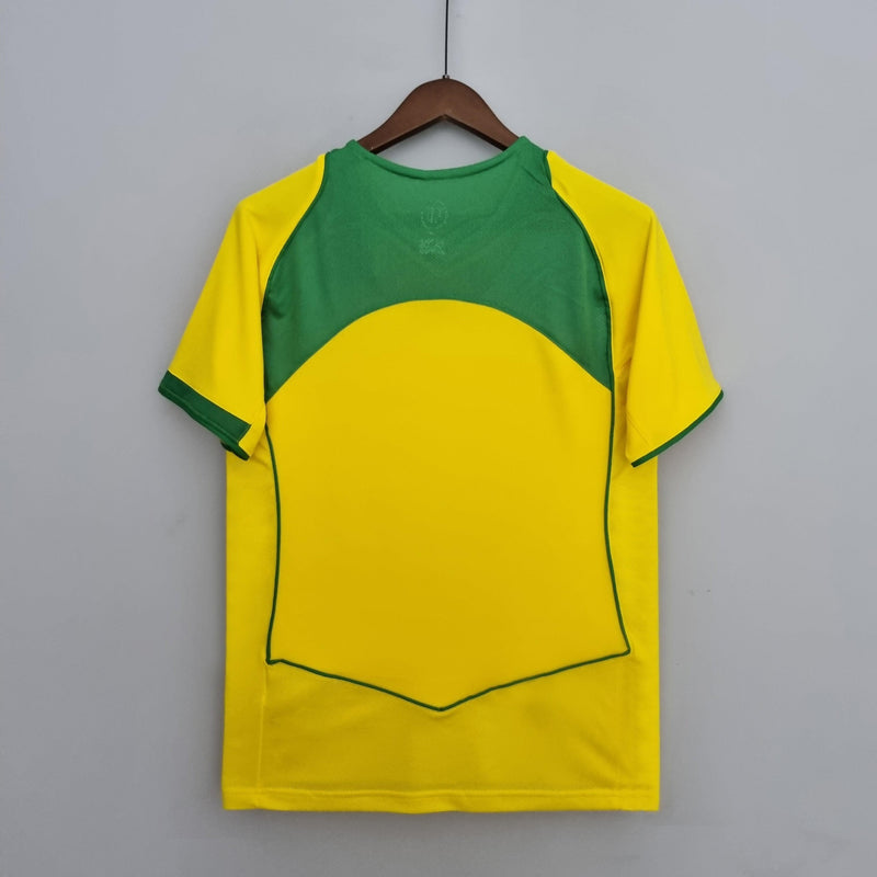 Camisola Retrô Seleção Brasil 2004/06 Home