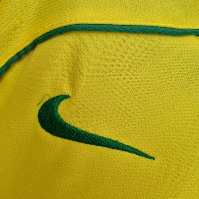 Camisola Retrô Seleção Brasil 2004/06 Home