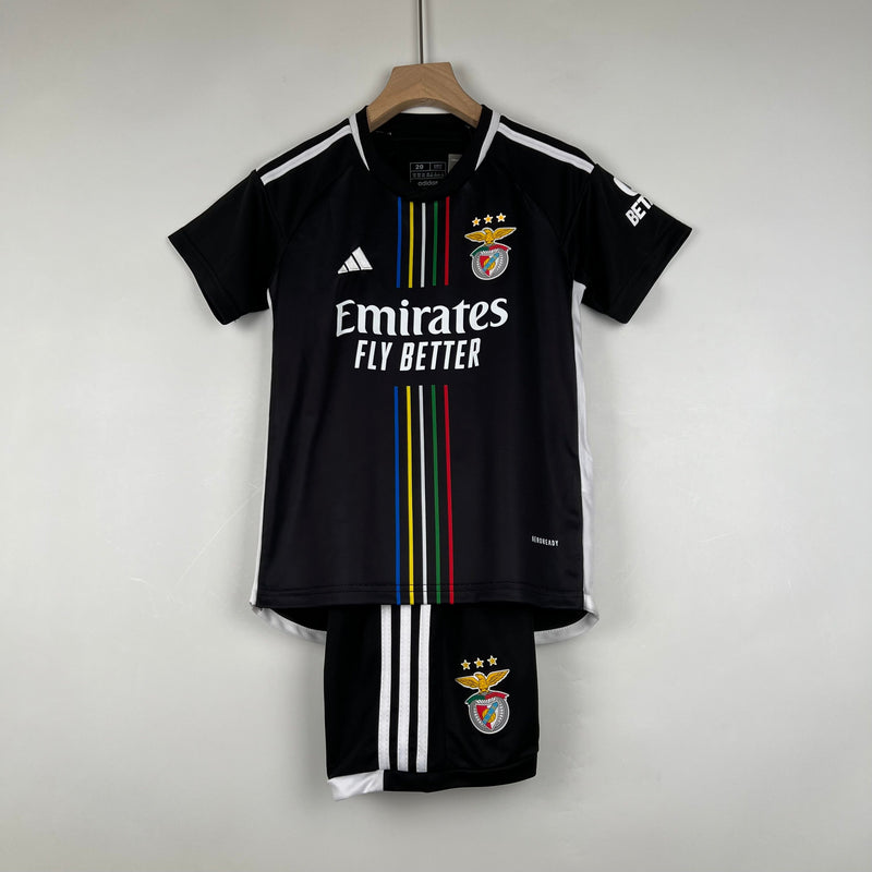 Conjunto infantil Benfica Away 2023/24