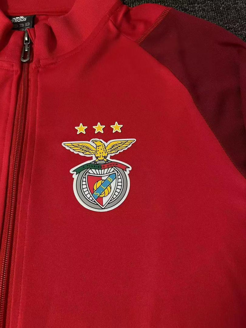 Fato de Treino Benfica 23/24 Vermelho - com zíper completo