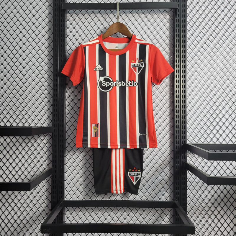 Conjunto Infantil São Paulo 2023/24 - Away