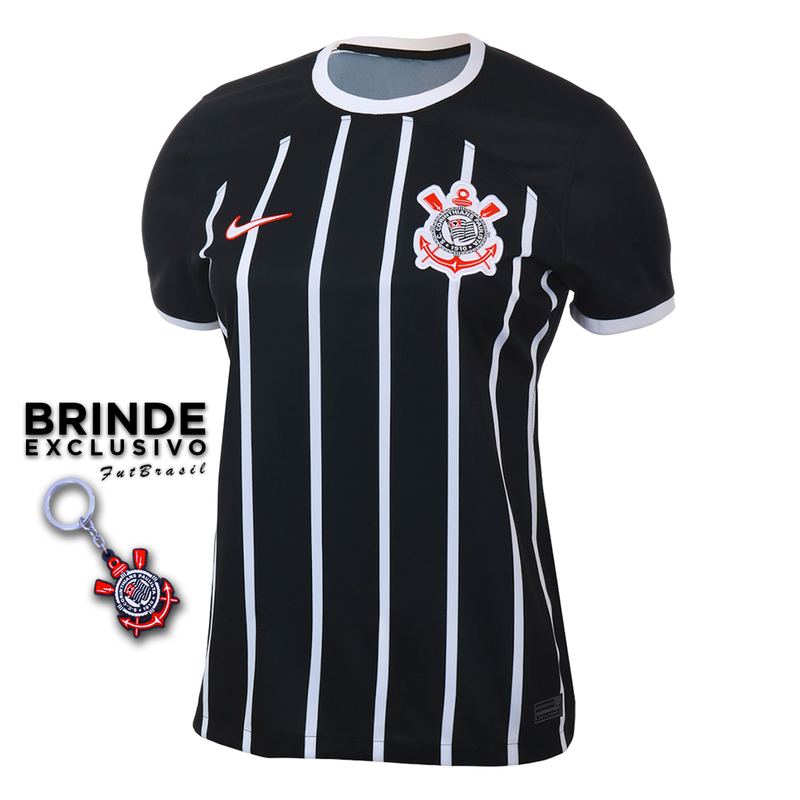 Camisola Feminina Corinthians Home 2023/24